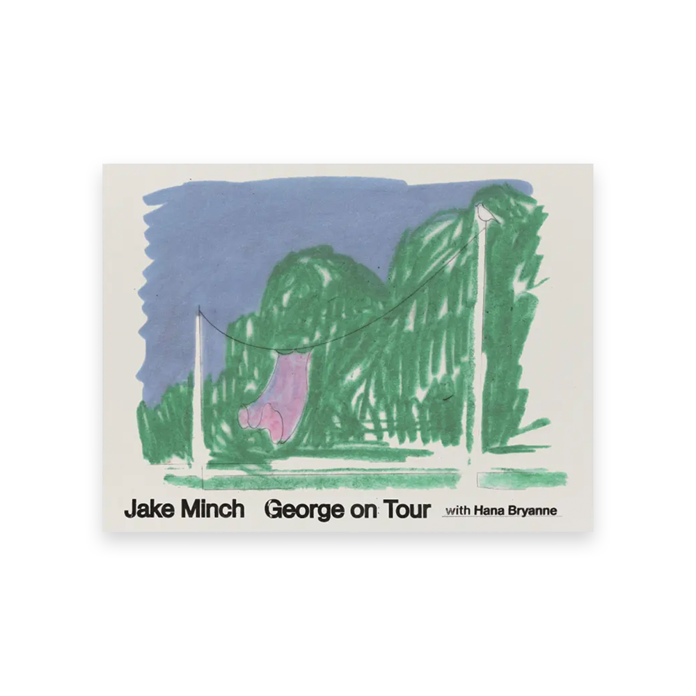 Signed George on Tour Poster